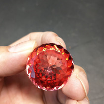 Pigeon blood red gem naked stone color diamond ring pendant necklace accessories corundum tourmaline olive garnet pendant