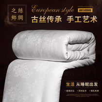 Tongxiang pure handmade silk quilt 100% mulberry silk quilt by air conditioning summer quilt Spring autumn quilt with thickened winter quilt core