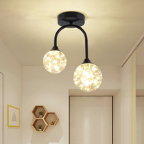 Aisle light corridor light recessed light extravagant net red headboard pendant light Nordic rear modern bedroom light cylinder lamp shooting lamp