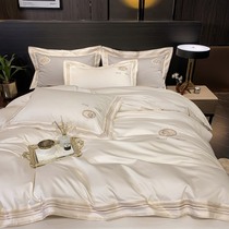Xinjiang Changsuede Cotton Bedsheets 140 Four pieces of 4 pieces of pure cotton 100 bed goods 2021 New wave upscale Nordic style