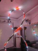 High-altitude new dance props lucky eight-character ring Sky City customization