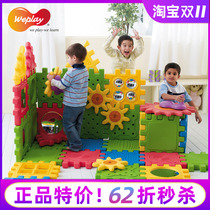 Taiwan WEPLAY sensory equipment kindergarten toys large-scale construction tactile sensory building blocks construction exploration product