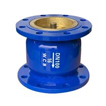 Shanghai Jinqiao valve HC41X-16Q flange muffler check valve one-way check valve DN100 150 200