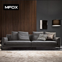 Sofa Nordic simple modern small apartment living room combination down small apartment fabric sofa Pine European sofa