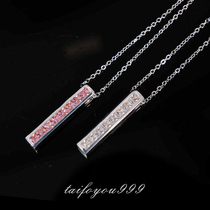 Thai Buddhas genuine pint with diamond pure silver tower solid pendant pink white