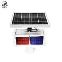 Ruiwen Solar Traffic Flash Lights Roadblock Flashing Light Intersection Warning Light Blister 350x150mm Flashing Light 2