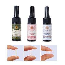 Japan PADICO Patig radium crystal drop glue LED-UV star rubber moon gum sungum