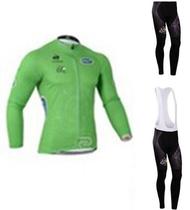Green jersey 2014 Tour France Tour france thin long-sleeved riding suit mountain bike suit autumn
