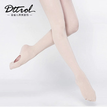 Flute bird has waist crotch leaky feet heart pantyhose ballet adult dance socks ballet dance socks practice socks