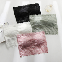 Put your chest underwear with shoulder wrapped chest with small chest and breast cushion outside wearing anti-slip vest bra