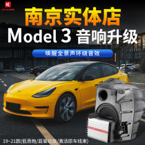 Suitable for 19-21 Tesla model 3 fifth-generation Blue Drive Amplifier activated high and low audio speaker modification