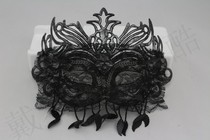 Halloween masquerade Princess Venice mask men and women feathers lace full face Hollow