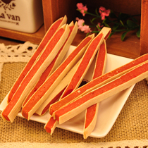 Pet snacks Chicken cod sandwich strips 800g Chicken strips Dog snacks Chicken sandwich strips