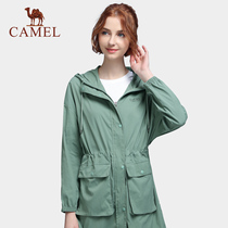 Camel clothing Outdoor Womens sunscreen clothing spring anti-ultraviolet light thin and transparent official flagship store official website Counter