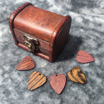 Chinese local brand JUSTRICH Italian handmade paddles wooden box wooden guitarist gift