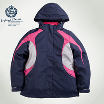 Eaton Ghost school uniform hooded jacket girls take-off windproof charge jacket winter 14X208