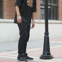 Magic sky axe MF parkour British van pure cotton men and women slim Halen small pants sports hip-hop fitness pants