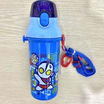 Spot Japan M78 Purchase the new Q Edition Ottmann Cartoon Straight Drinking Braces Plastic Kettle Zeta Plate 600ml