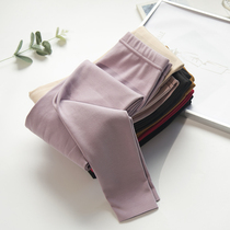 Autumn and winter fever De velvet womens single autumn pants plus velvet no trace tight body womens leggings underpants warm pants