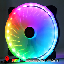 Play Jia 20CM chassis fan LED red green blue light for King Kong AW309 Tt V1 cube