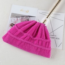 Broom cover cloth suction dust suction hair mop cover household floor sweeping broom set mop artifact mop