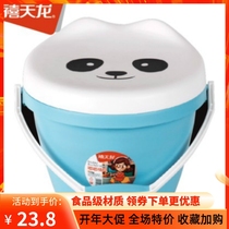 Jubilee dragon beep tub stool children cartoon containing toy storage stool multifunctional sitting plastic hand round stool