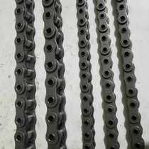 Hollow pin shaft chain 4 points 08BHP 5 points 10AHP 6 points 12AHP double pitch hollow pin shaft chain set to do