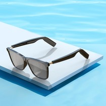 Smart Bluetooth glasses headset wireless night vision black technology head-mounted driving navigation eyes polarized sun sunglasses