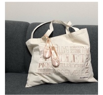 (7 2 on new spot second hair)Korean ballet hand embroidered canvas bag without hanging ornaments