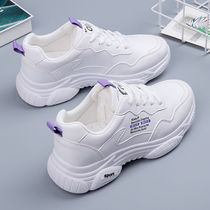 2021 spring father Sports womens shoes summer thin new spring and autumn wild ins tide small white Net red Leisure