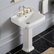 Butterfly pottery New Classic ceramic basin Mema toilet wash basin double hole single hole wash basin British retro style