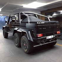 Childrens electric car can be used for adults Mercedes-Benz Big g baby carriage six-wheel remote control baby toy car double childrens car