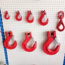 New electric board ring steel pipe hook American cargo hook 1 ton crane crane crane hoisting ring eye adhesive hook sling