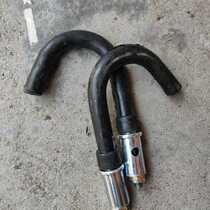 Telescopic ladder hook pair of single-sided aluminum alloy straight ladder interpolation hook 28 diameter 32 ladder accessories aluminum ladder adhesive hook