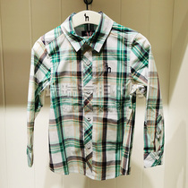 Haggis hazzys childrens clothing domestic counter 2021 spring boys shirt HZPCBD02CS007