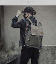 Backpack mens fashion trend Rucksack mens casual simple brand computer travel bag middle and high school students
