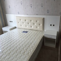 Beijing hotel Hotel Guest room Apartment Standard room Big bed room Complete set of furniture Soft bag Bedside by the board Bed box frame