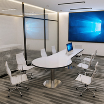 Customized Alien Table Long Table Simple Modern Fashion Office Negotiations Training Table and Chair