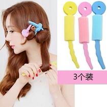 Teenager sent Deng Xiaoqi with the same curler sponge curler artifact sleep styling can bring lazy people do not hurt hair