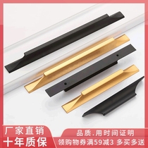 Hole distance 64352480640 1 m black gold grey lengthened wardrobe door handle cupboard drawer handle handle