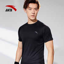 Anta mens short sleeve 2021 flagship new spring breathable quick-drying mens half-sleeve sports casual T-shirt