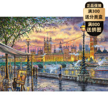 Spot Port London River Bank Castorland Poland Import Puzzle 1000 Pieces of Oil Painting View