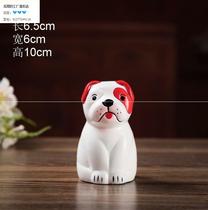 Chinese zodiac 12 ceramic mini trumpet handicraft clay ornaments dragon snake rat ox tiger rabbit horse monkey chicken dog pig