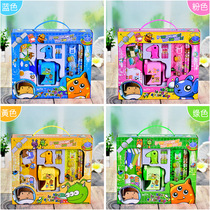 Creative prize gift kindergarten birthday school supplies children gift stationery 12 sets of gift box primary school students