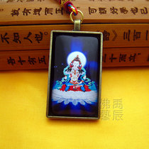 YC483 new boutique Tibetan Vajra Fa will bond alloy Buddha brand necklace can be customized Buddha pendant