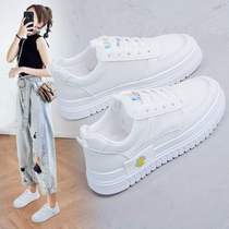 Small daisies small white shoes 2020 new womens shoes breathable mesh sports thick - sole summer thick - soles
