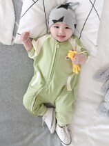 UK next kid baby one-piece clothes Autumn newborn cotton romper spring and autumn men and women baby out hugging clothes