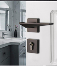 Modern Light Lavish Door Lock Indoor Bedroom Door Lock Split Home Wood Door Universal Silent Door Lock American