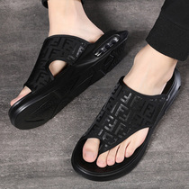 Tide brand slippers men Flip-flops tide personality air cushion summer Korean version of non-slip wear casual sandals men