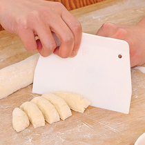 Baking Tool Plastic Squeegee Cake Cream Hard Silicone Scraper Hard Cutter Intestinal Powder Scraper Slice